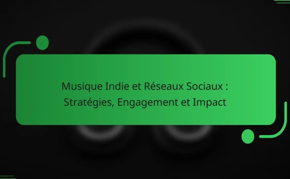 Musique Indie et Réseaux Sociaux : Stratégies, Engagement et Impact